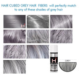 Grey Hair Fibers, Natural Color