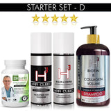 HairCubed Microfiber+ Sealer& Control+Bio Hair Capsules+ Shampoo
