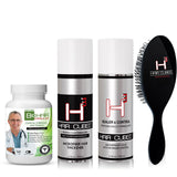 HairCubed Microfiber+ Sealer& Control+ Ionic Brush+ Bio Hair Capsules