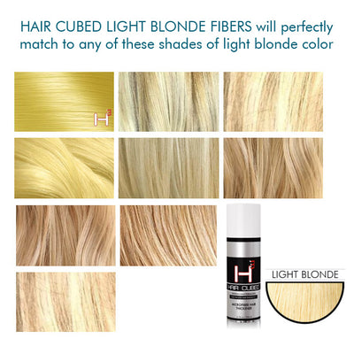 Light Blond Hair Fibers, Color 10 , 22