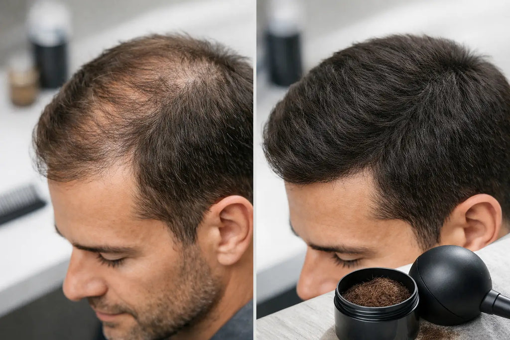 Do Hair Fibers Look Natural? Yes - If Used Right
