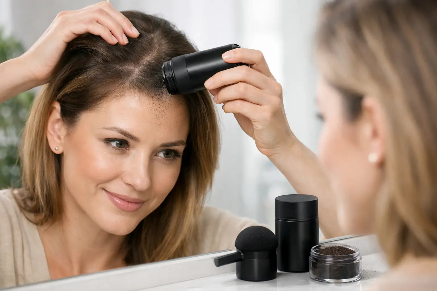 A Guide to Hair Fibers for Women With Thin Hair