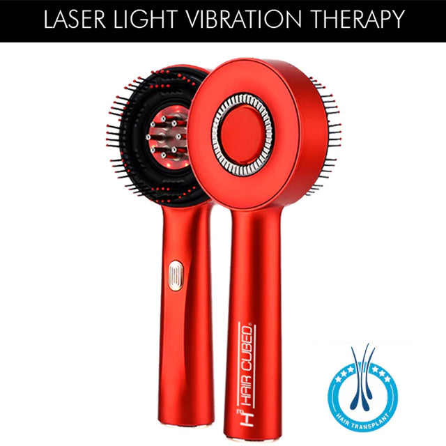 Laser Light Vibration Brush Therapy For Thinning and Hair Loss