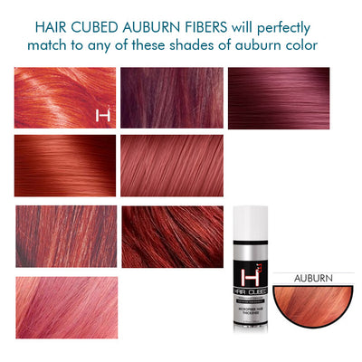 Auburn Hair Fibers, Color 6.44 , 6.4