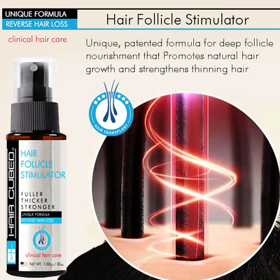 Laser Light Vibration Brush Therapy + Hair Follicle Stimulator Formula