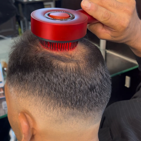 Step 3: HairCubed Laser Light Vibration Brush